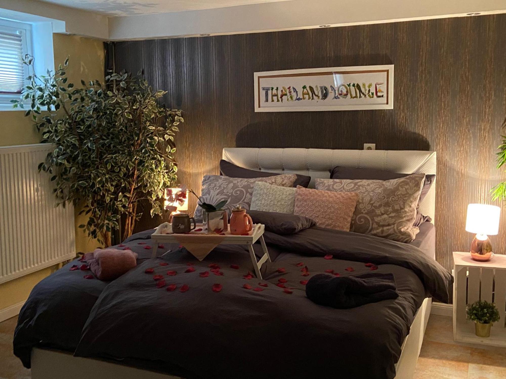 Thailand Lounge Whirlpool Sauna Spa Apartman Geesthacht Kültér fotó